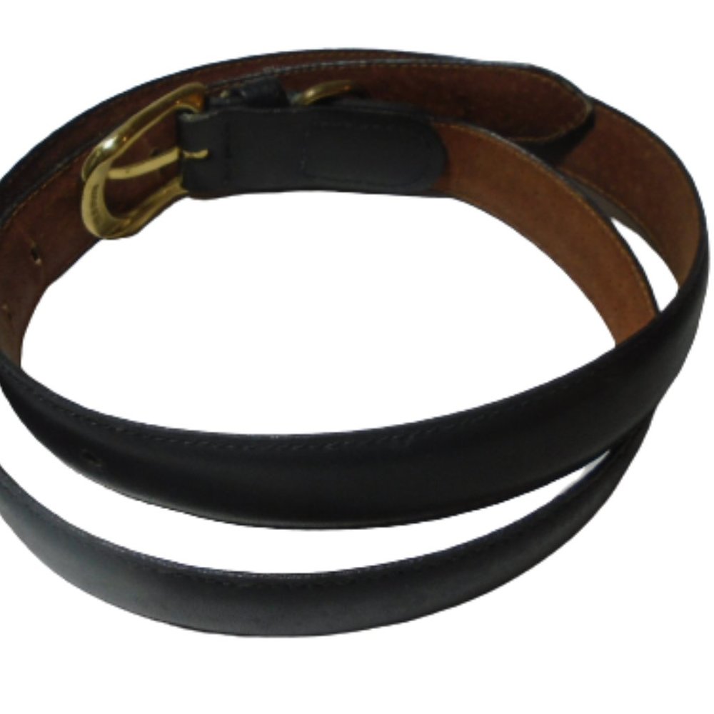 Dockers Mens Split Leather Handcrafted Belt size 34/85 Model 2325